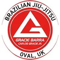 Logo Gracie Barra Oval, gym in London