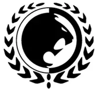 Logo Renzo Gracie Academy, gym in New York City