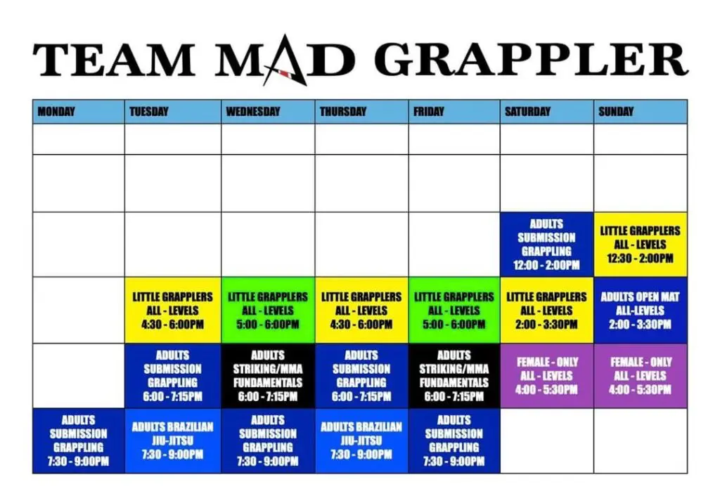 Team MAD Grappler - Logo