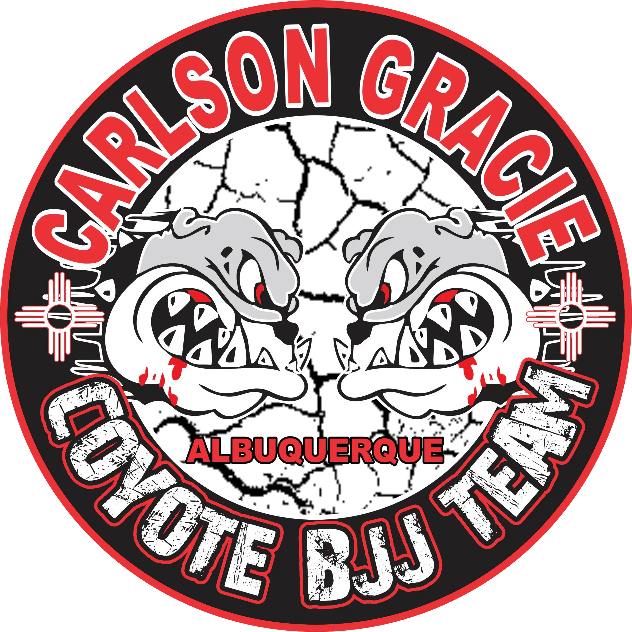 Carlson Gracie Albuquerque Brazilian JiuJitsu, Coyote Team - Logo