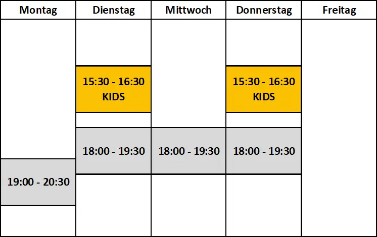 Class Schedule