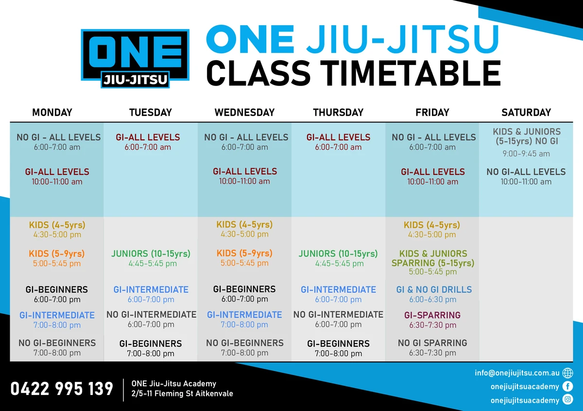Class Schedule