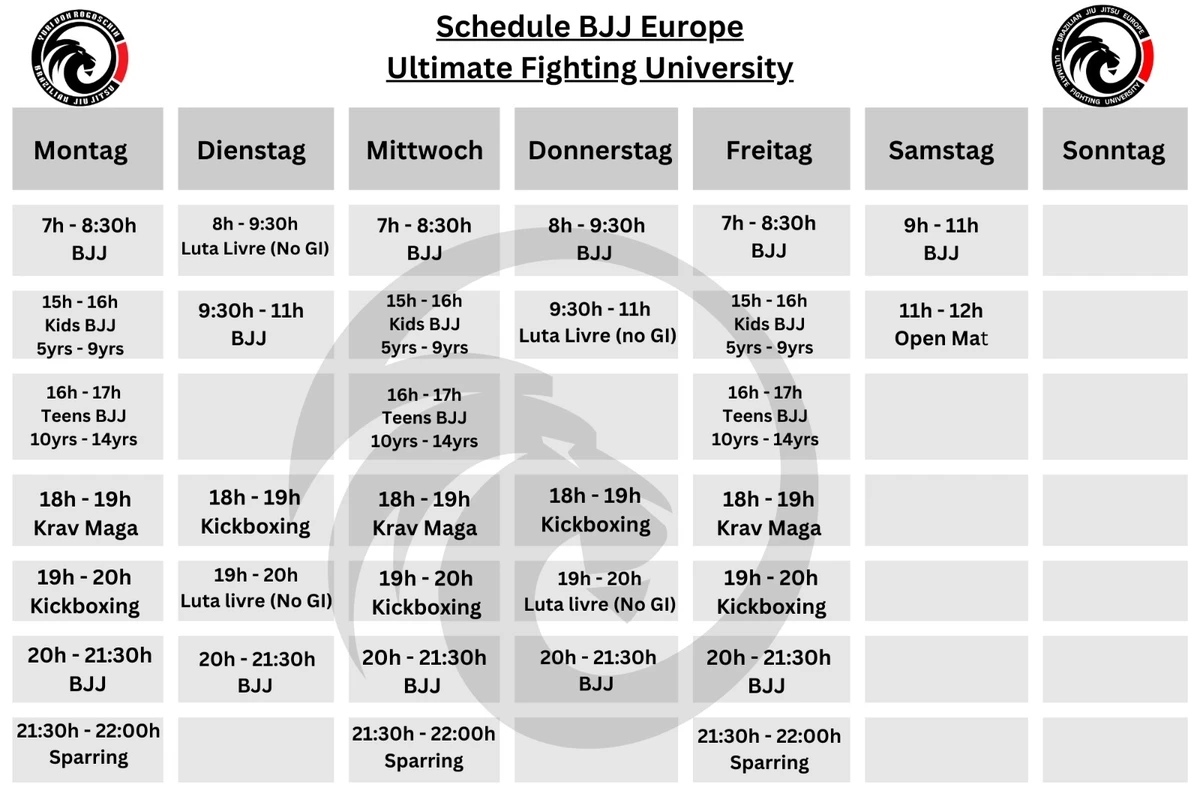 Class Schedule