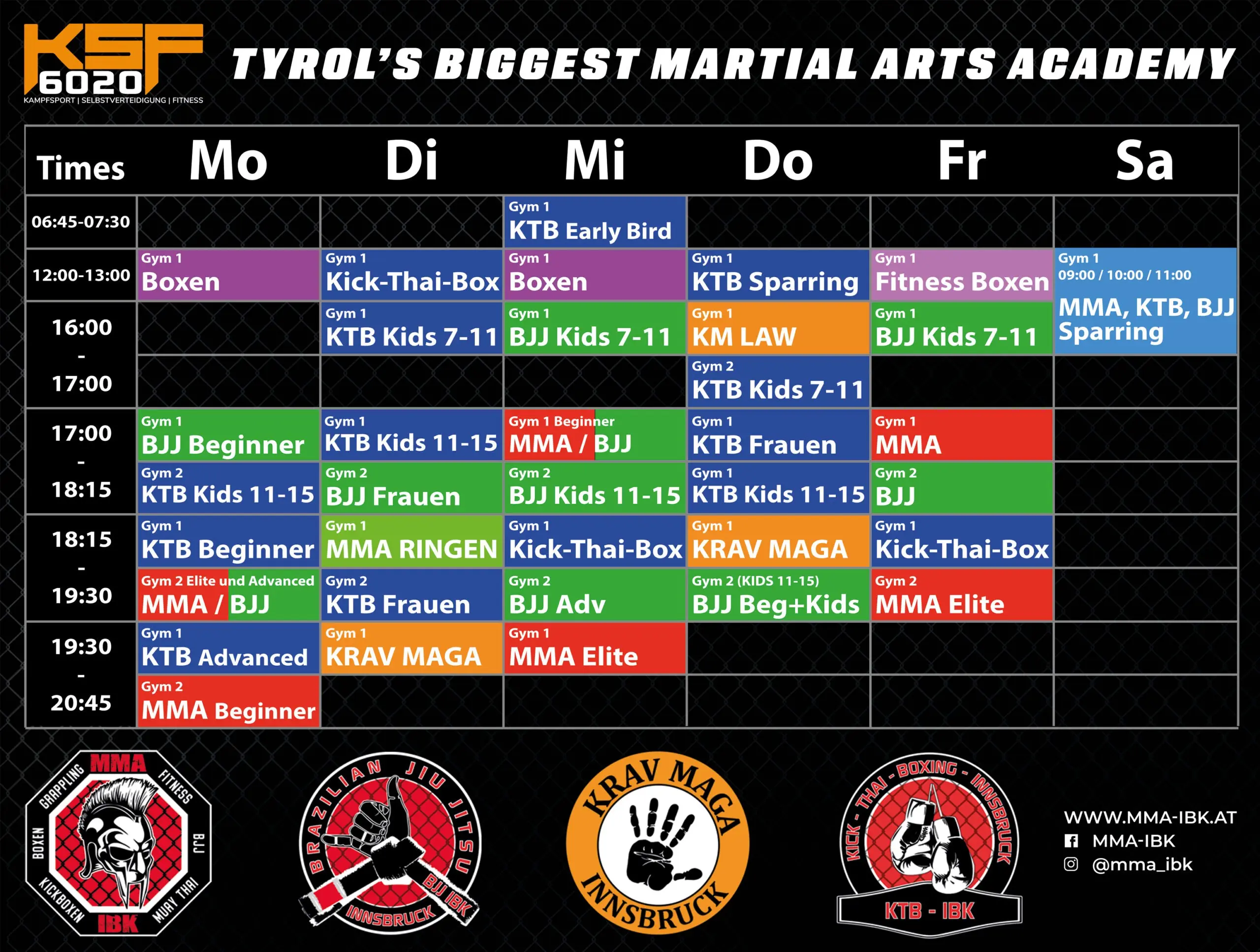 Class Schedule