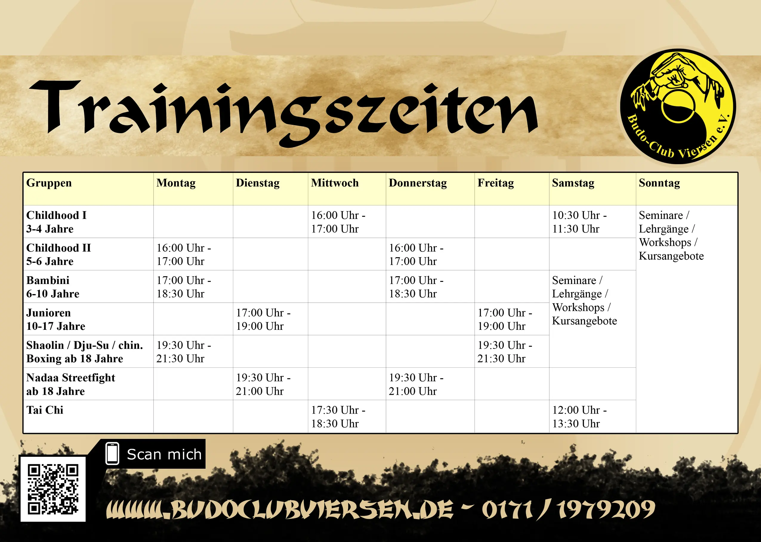 Class Schedule