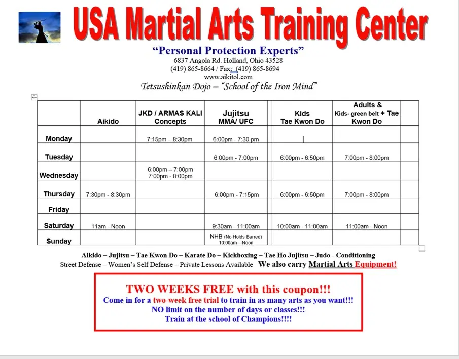 Class Schedule