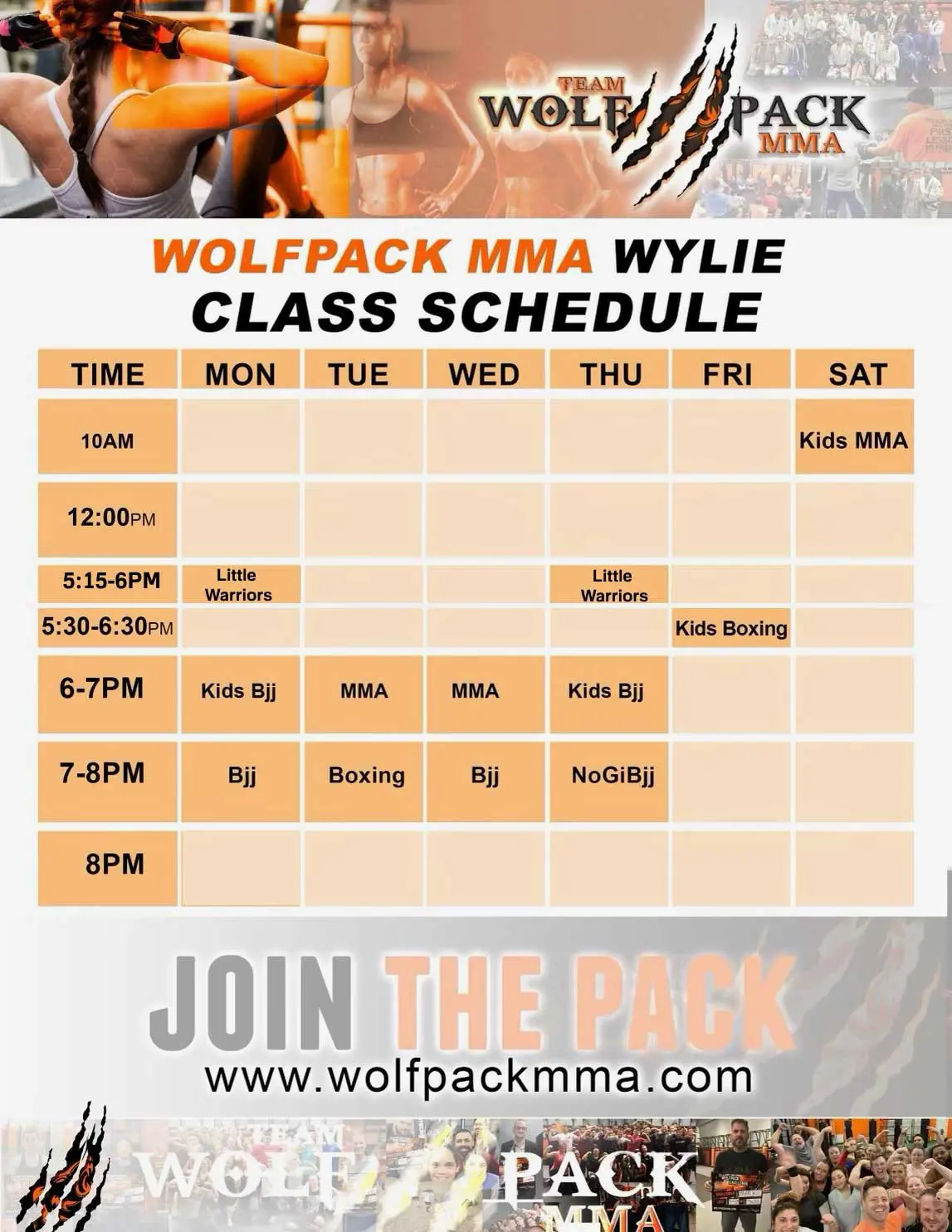 Class Schedule