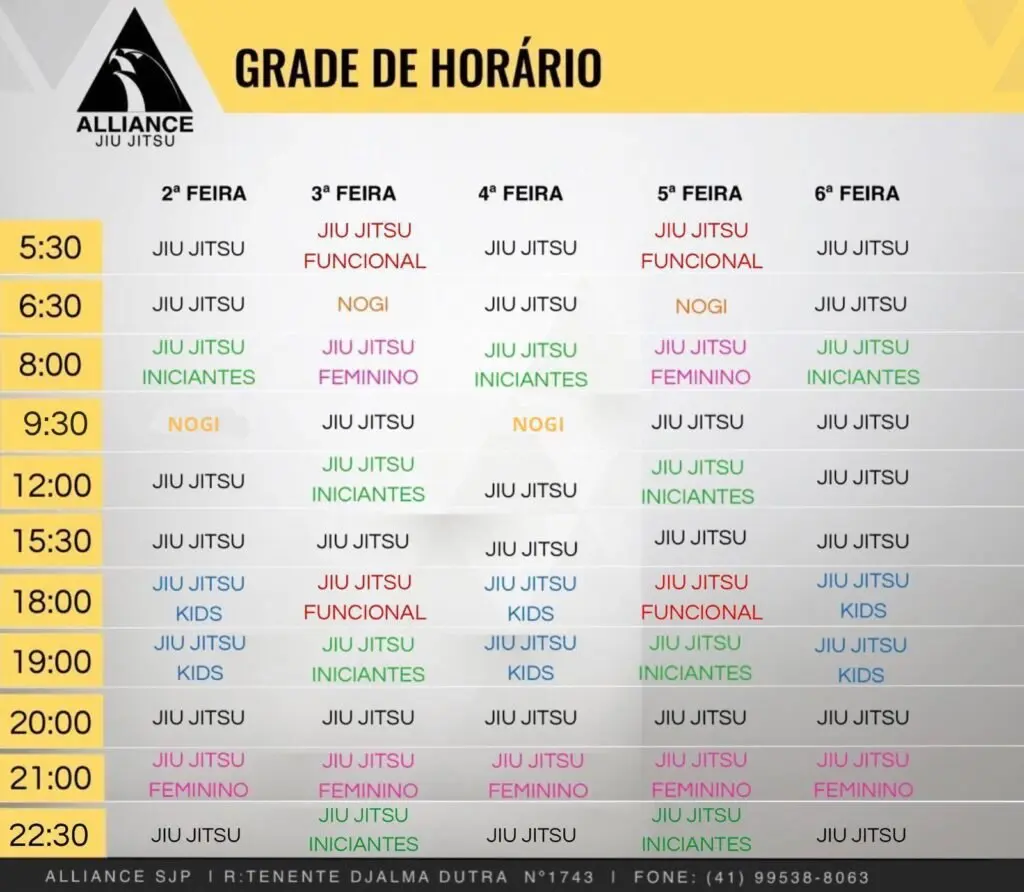 Class Schedule