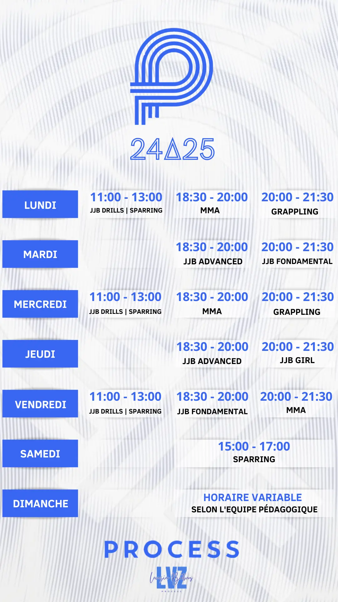 Class Schedule