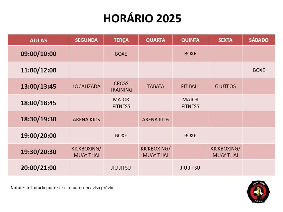 Class Schedule