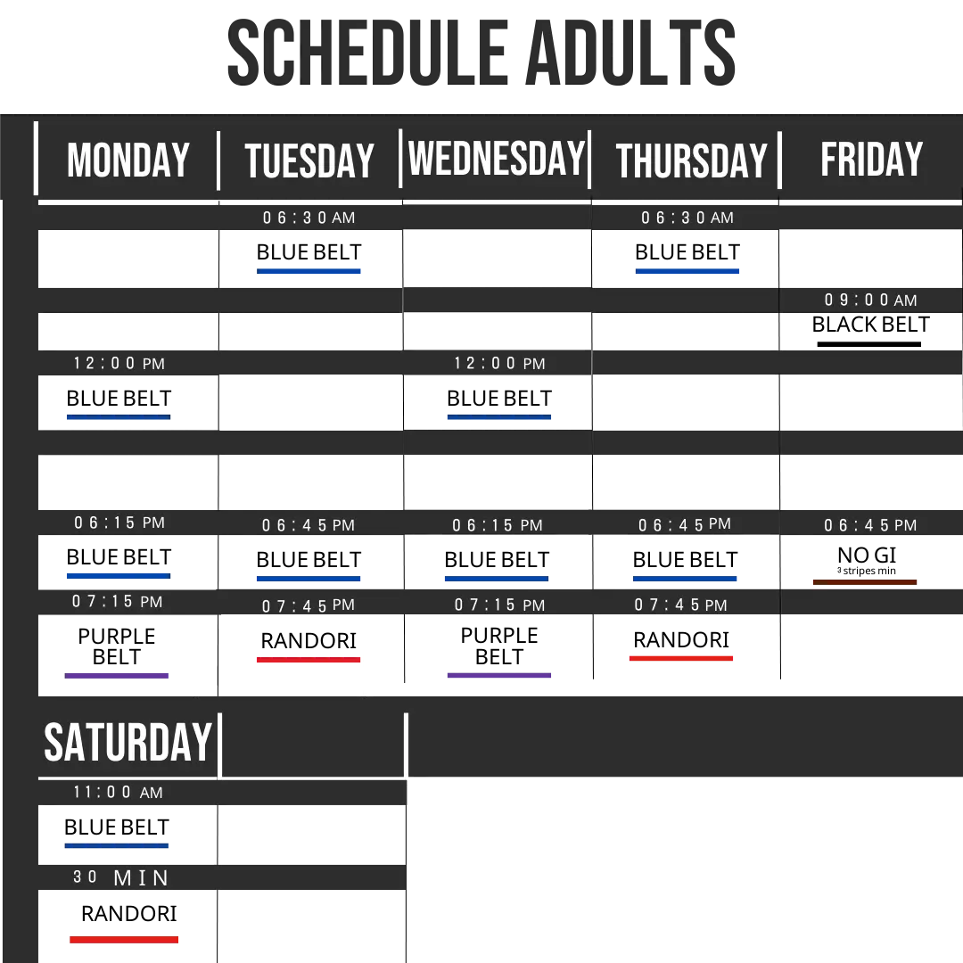Class Schedule