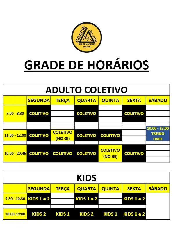 Class Schedule