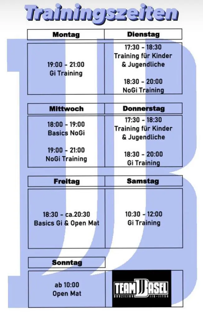 Class Schedule