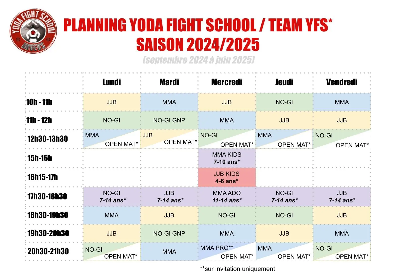 Class Schedule
