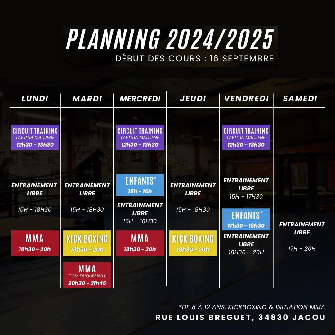Class Schedule